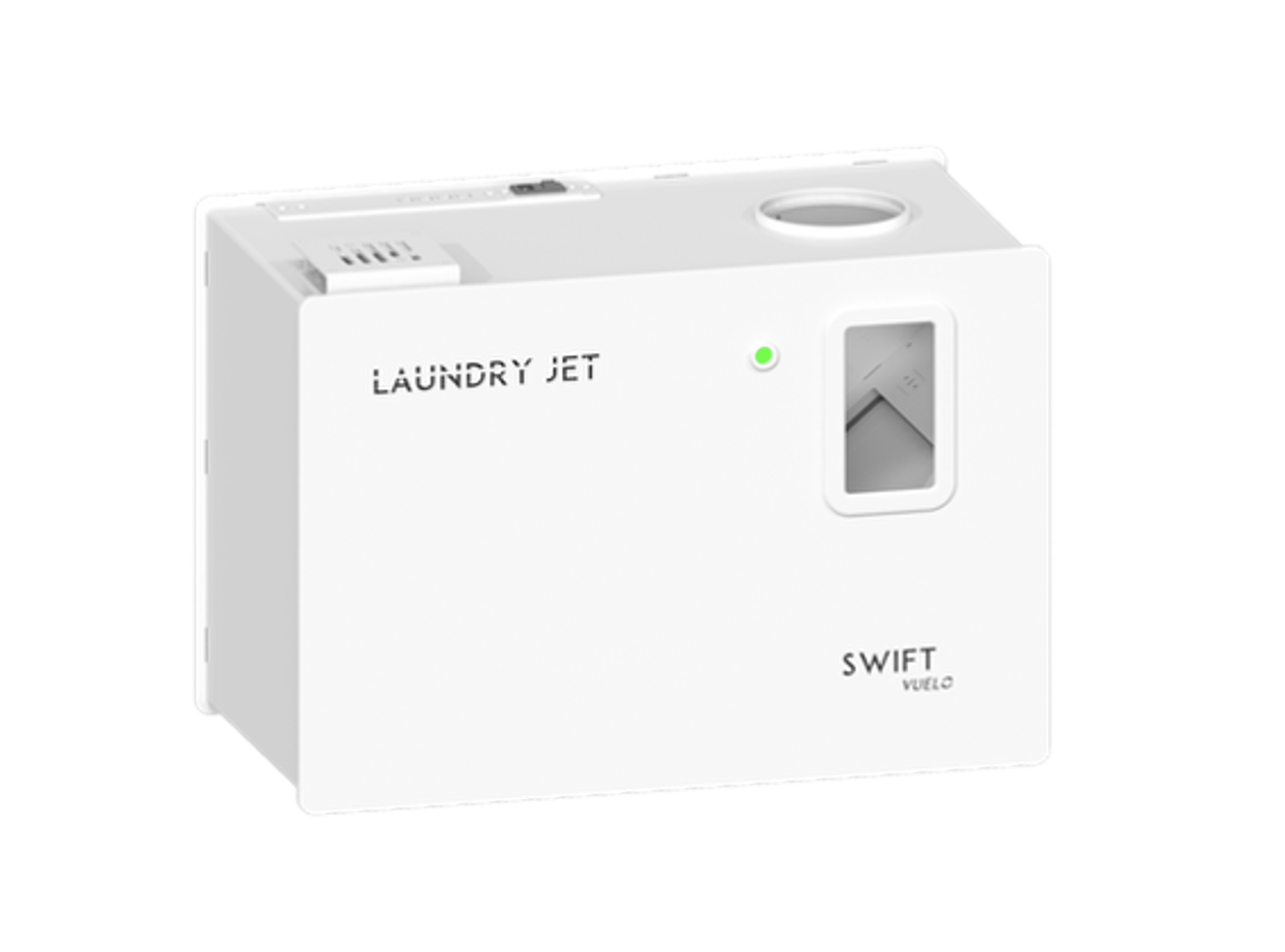 Sesalna enota Laundry Jet Swift Vuelo na belem ozadju